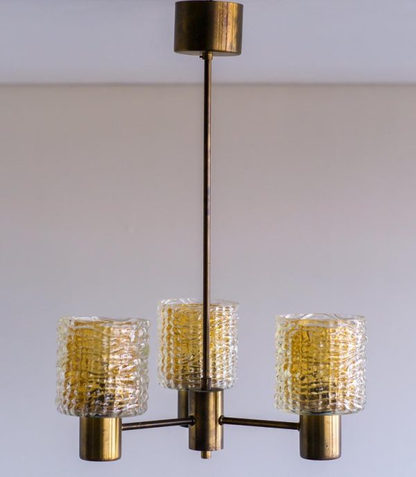 Mid Century Modern Chandelier by Carl Fagerlund - Image 2