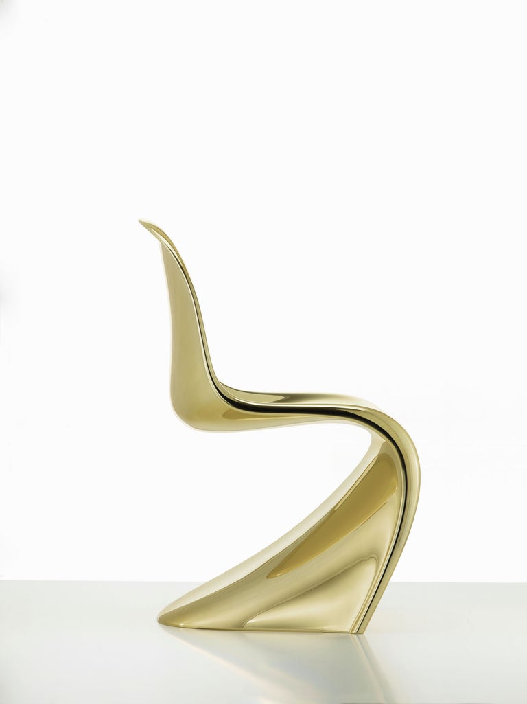 Verner Panton Panton Chair — Limited Edition in Gold - Image 6