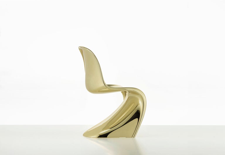 Verner Panton Panton Chair — Limited Edition in Gold - Image 11